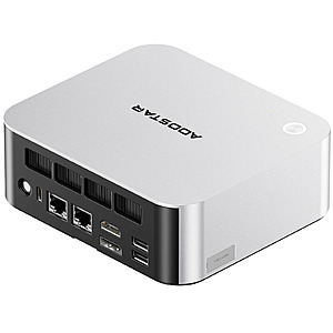 AOOSTAR MACO 6850H Mini PC: Ryzen 7 Pro 6850H, Radeon 680M, 24GB RAM (no SSD) $266 or less + Free S/H