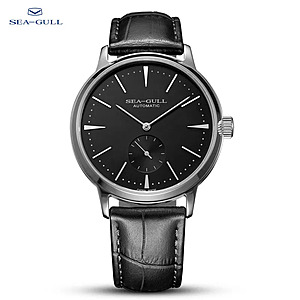 40mm Seagull 6075 Men's Automatic Business Watch $76 + Free S/H