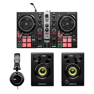 Hercules DJ Learning Kit w/ Software & DJControl Inpulse 200 MK2, DJMonitor 32, & HDP DJ45 $225 + Free S/H