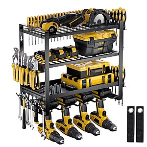 Nacial 4-Tier Power Tool Organizer / Holder (Up to 200lbs) $20 + Free S/H
