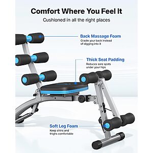 MERACH Multi-Functional Adjustable Ab Machine $50 + Free S/H