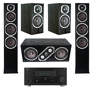 Energy Speakers: Onyko TX-RZ70 Receiver + 2x RC-70 Floors + RC-LCR Center + RC-10 Bookshelf $2099 + Free S/H