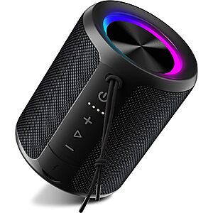 20w DUDGSIS IPX7 Portable Bluetooth Speaker $11.40 @ Amazon
