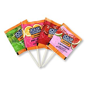 4lbs Jolly Rancher Flat Lollipops (assorted flavors/bulk packaging) $20 + Free S/H