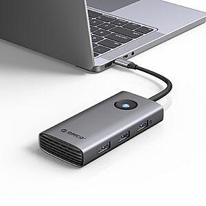 ORICO USB C Docking Station, 6-in-1 Laptop Docking Station $8.47