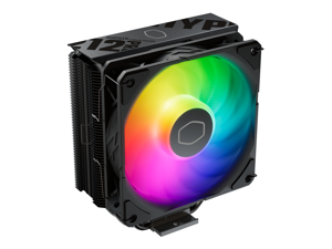 Cooler Master Hyper 212 PRO ARGB CPU Air Cooler - 120mm High Performance PWM Fan, 4 Copper Heat Pipes, Sleek Design Top Cover, Low Noise & Easy Installation, AMD AM5/AM4 & Intel LGA 1851/1700