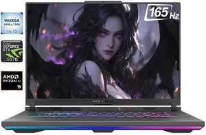 ASUS ROG Strix G16 Gaming Laptop 16" 165Hz FHD+ NVIDIA GeForce RTX 5070 AMD Ryzen 9 8940HX (Beat i9-14900HX) 16GB DDR5 RAM 1TB SSD Wi-Fi 6E BT 5.3 Webcam RGB Backlit KB HDMI 2.1 Windows 11 Pro Gray