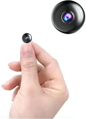 DIXSG Hidden Camera With Audio/Video. Mini Small Camera. Spy Hidden Cameras For Home Indoor Use. Spy Cam With Night Vision And Motion Detection | Only 0.9 Inch! Baby Monitor Small Mini Wireless Outdoo