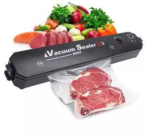 Idealforce Vacuum Sealer Machine for Food Preservation with Automatic Sealing Function. Perfect for storing meats, vegetables, and leftovers to extend freshness. Popular keywords