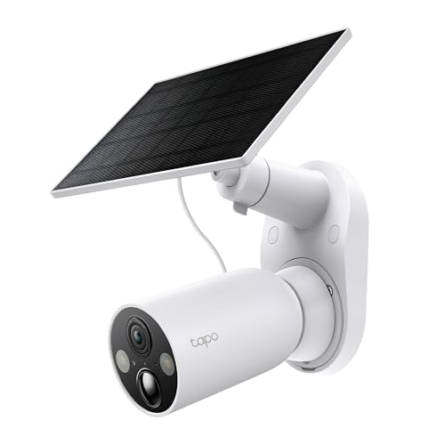 Tapo MagCam 2K+ Outdoor Wireless Security Camera - Battery Power with Solar Charging, Magnetic Mount, Person/Vehicle Detection, Subscription-Free Local Storage or Optional Cloud, Works with Alexa