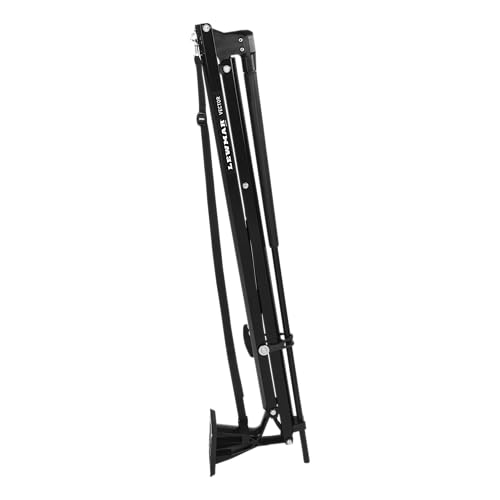 Lewmar Vector Manual Shallow Water Anchor 8 ft., Pull-Rope Deployment, Easy Installation, Gas Spring Secured Fiberglass Spike, Corrosion-Resistant Powder-Coated Aluminum, Black – 2024008743
