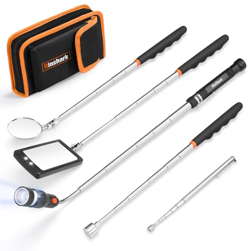 Fathers Day Gift for Husband Dad, Gifts for Men Extendable Telescoping Magnetic Pickup Tools Set, Anniversary Birthday Gift for Men Husband Him, Fathers Day Gift from Daughter Wife, Cool Gadgets Tools