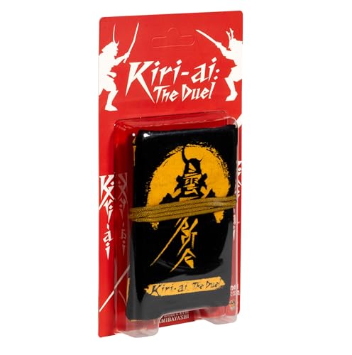 Kiri-AI The Duel Card Game (Wallet Edition) - Fast-Paced Samurai Dueling for Two Players, Strategy Game for Kids and Adults, Ages 13+, 2 Players, 5-10 Min Playtime, Made by Lucky Duck Games