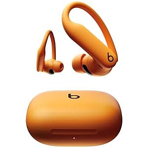 Beats Powerbeats Pro 2 - Wireless Noise Cancelling Workout Earbuds with Secure- Fit Earhooks, Up to 45-Hour Battery with Charging Case, Sweat & Water Resistant, Heart Rate Monitoring - Electric Orange